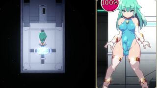 Mage Kanades Futanari Dungeon Quest hentai game with cyber girls