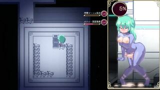 Mage Kanades Futanari Dungeon Quest hentai game with cyber girls
