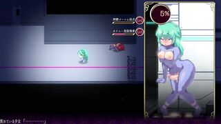 Mage Kanades Futanari Dungeon Quest hentai game with cyber girls