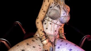 cheetah girl masturbates vigorously furry cosplay