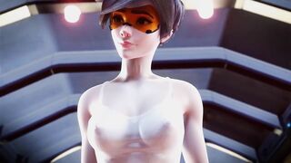 Tracer Riding A Big Dick