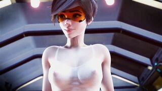 Tracer Riding A Big Dick