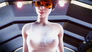 Tracer Riding A Big Dick