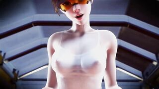 Tracer Riding A Big Dick