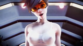 Tracer Riding A Big Dick