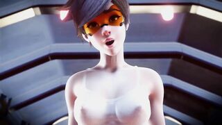 Tracer Riding A Big Dick
