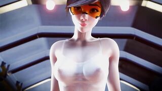 Tracer Riding A Big Dick