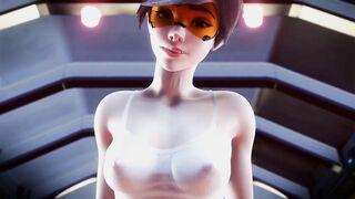 Tracer Riding A Big Dick
