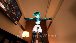 POV Private Fuck In Capsule Hotel Lap Dance VRChat ERP