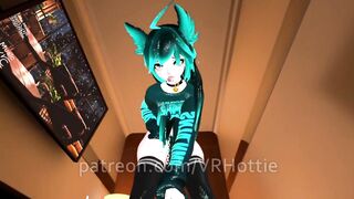 POV Private Fuck In Capsule Hotel Lap Dance VRChat ERP
