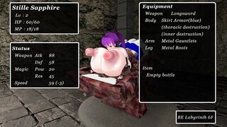 [sample] Stille's Mystery HENTAI Dungeon Breast Expansion Labyrinth Part2