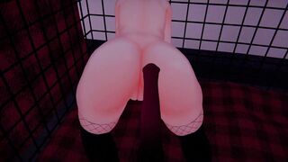 Your VR femboy plays with toys