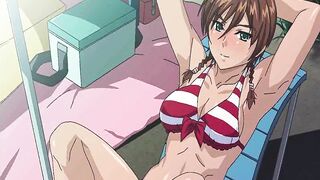 与海滩上的女服务员发生性关系。