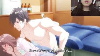 Fingered By Handsome Boss At Hair Salon (Eng Subs)