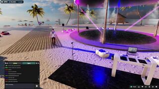 3DXUnion 3DXChat hot dancing on the beach