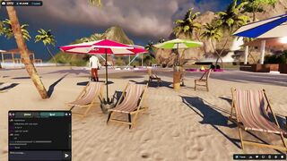 3DXUnion 3DXChat hot dancing on the beach