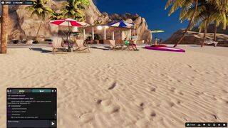 3DXUnion 3DXChat hot dancing on the beach