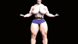 Girl's Spontaneous Muscle Growth