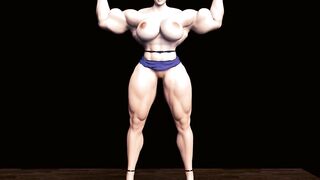 Girl's Spontaneous Muscle Growth