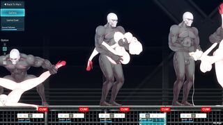 Blondes Gangbanged By Alien Zombies