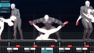 Blondes Gangbanged By Alien Zombies