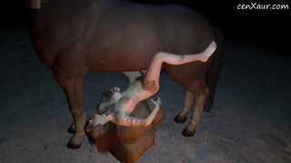 Knight Centaur missionary anal (PC VR-Desktop Game Play, kentaur production by cenXaur)