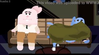 Nicole teaches Gumball how to have sex
