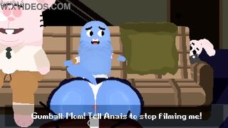 Nicole teaches Gumball how to have sex