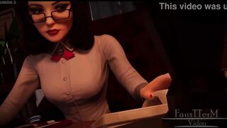 Hot Elizabeth sucks a cock while talking on the phone