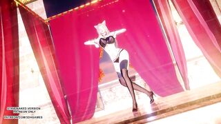 [MMD] Loona - PTT (Paint The Town) Sexy Kpop Dance Ahri Akali Seraphine League of Legends KDA