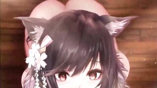 【中文语音/高潮脏话】 勾引做爱射精，只要开心，什么都愿意