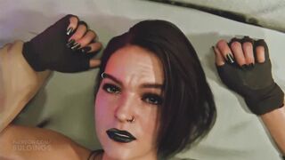 Jill Valentine anal and creampie - Resident Evil