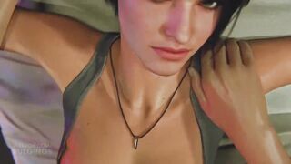Jill Valentine anal and creampie - Resident Evil