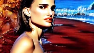 Psychedelic tribute to NATALIE PORTMAN - animation