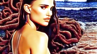Psychedelic tribute to NATALIE PORTMAN - animation