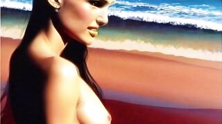 Psychedelic tribute to NATALIE PORTMAN - animation