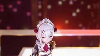 Genshin Impact Noelle Cute MMD
