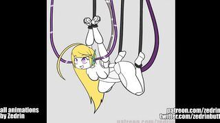 Gif Compilation - Monster Girls, Robot Girls, Breast Expansion (animations by Zedrin)