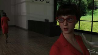 Selah in Her new Office - Boss Son Caught finger fucking Secretary's Asshole and Pussy