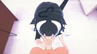 Vtuber Shylily Fucks for a Job Promotion... Lots of Creampies - Anime Hentai 3d Compilation