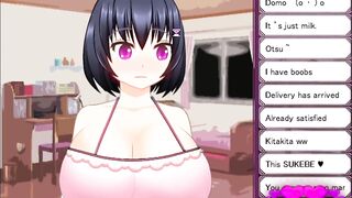Dosukebe Chat Lady Chisato-chan [v1.7] [happypink] petting pussy with a big vibrator
