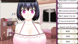 Dosukebe Chat Lady Chisato-chan [v1.7] [happypink] petting pussy with a big vibrator
