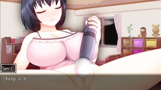 Dosukebe Chat Lady Chisato-chan [v1.7] [happypink] petting pussy with a big vibrator