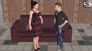 My Big Booty Maid is a good house keeper but she is better at being a Nasty Slut