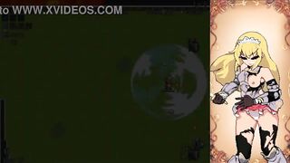 Warrior girl having sex with soldiers in Great Senka action rpg hentai game video