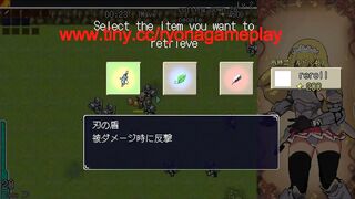 Warrior girl having sex with soldiers in Great Senka action rpg hentai game video