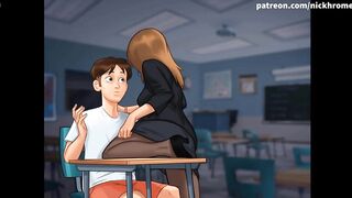 Summertime Saga All Sex Scenes Ms. Bissette Part 1 (Sub Hindi)