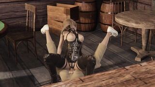 Maid does her job