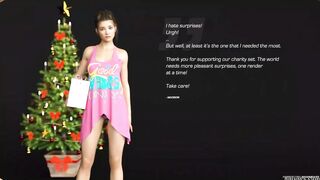 The Gift - Interracial Christmas Fuck