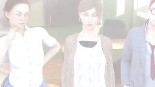sexe avec une nymphomane aux cheveux roses